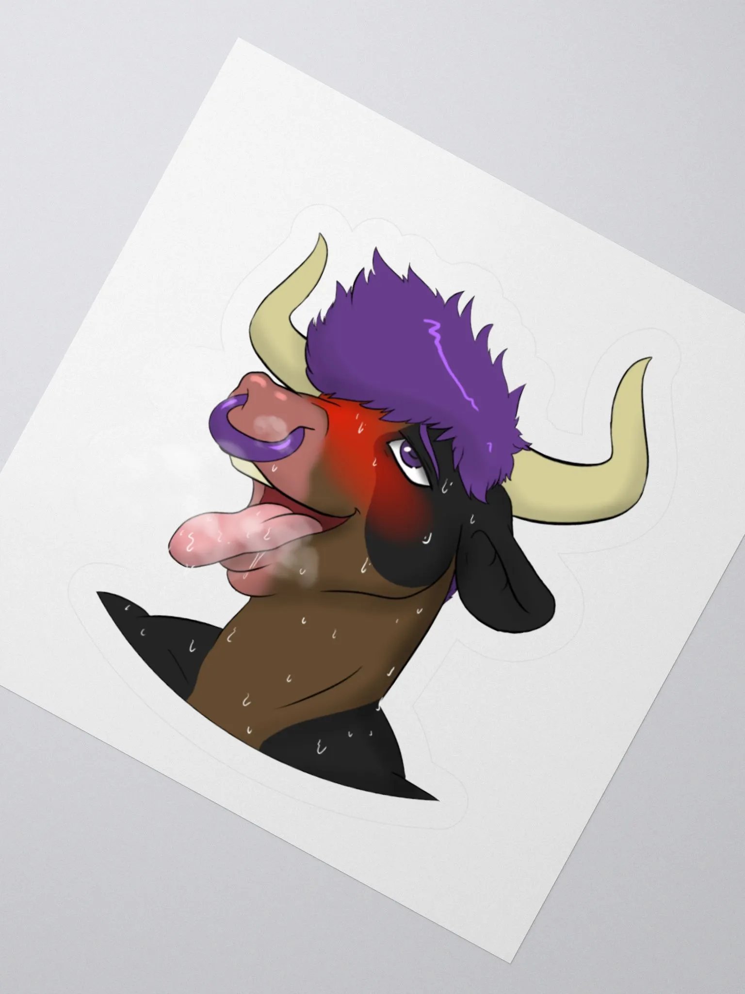 Yuuma Gasm Emote Sticker product image (2)