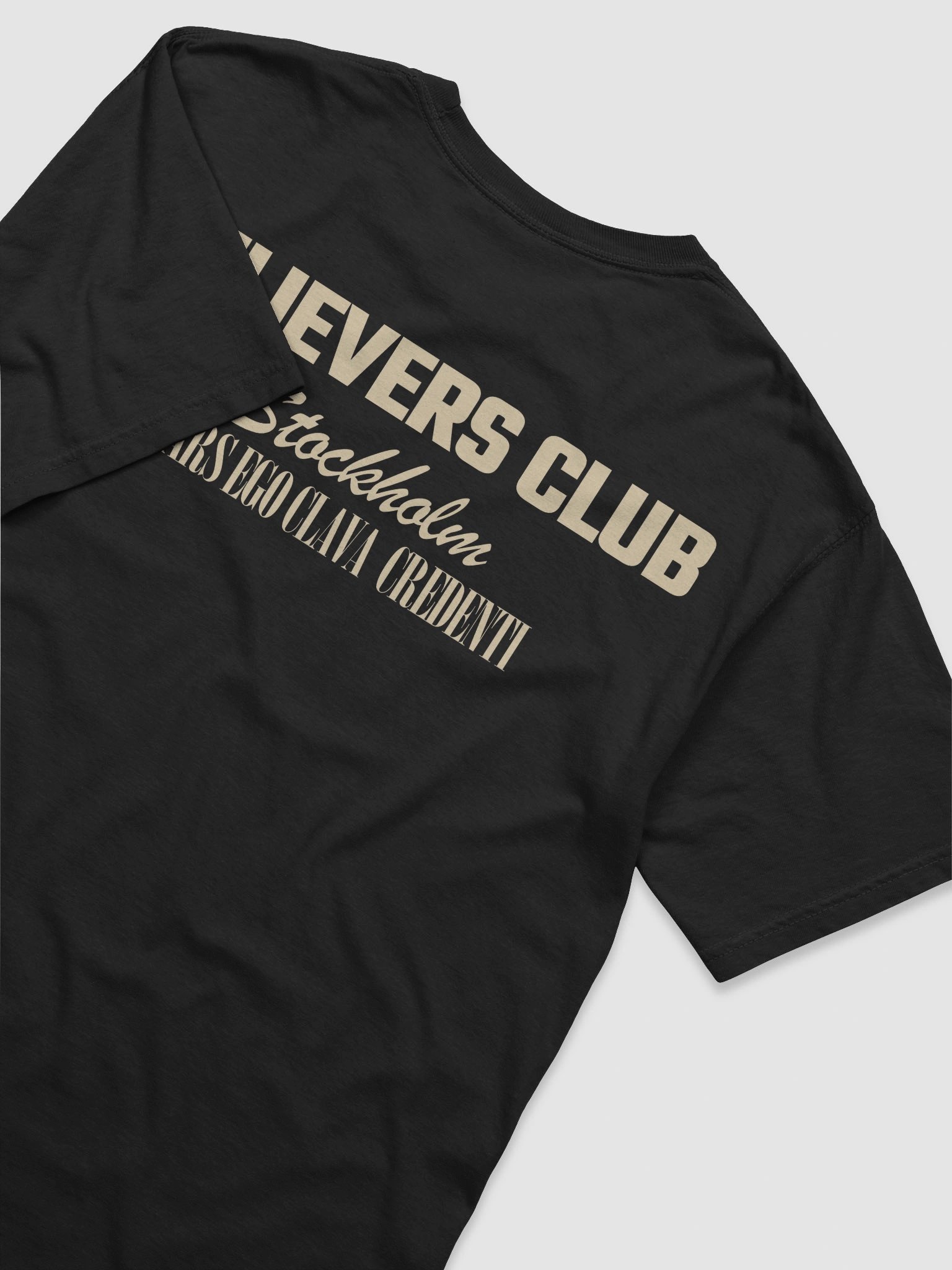 Stockholm Believers Black T-shirt product image (6)