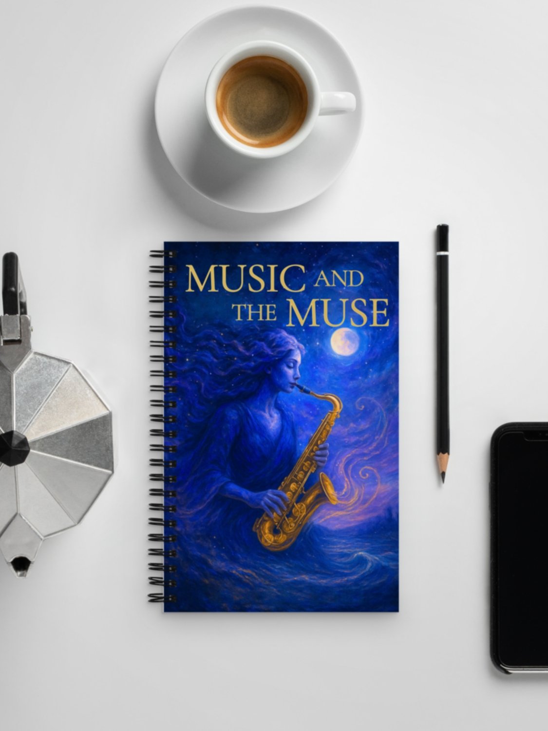 Starlight Sonata - Spiral Journal Notebook product image (7)