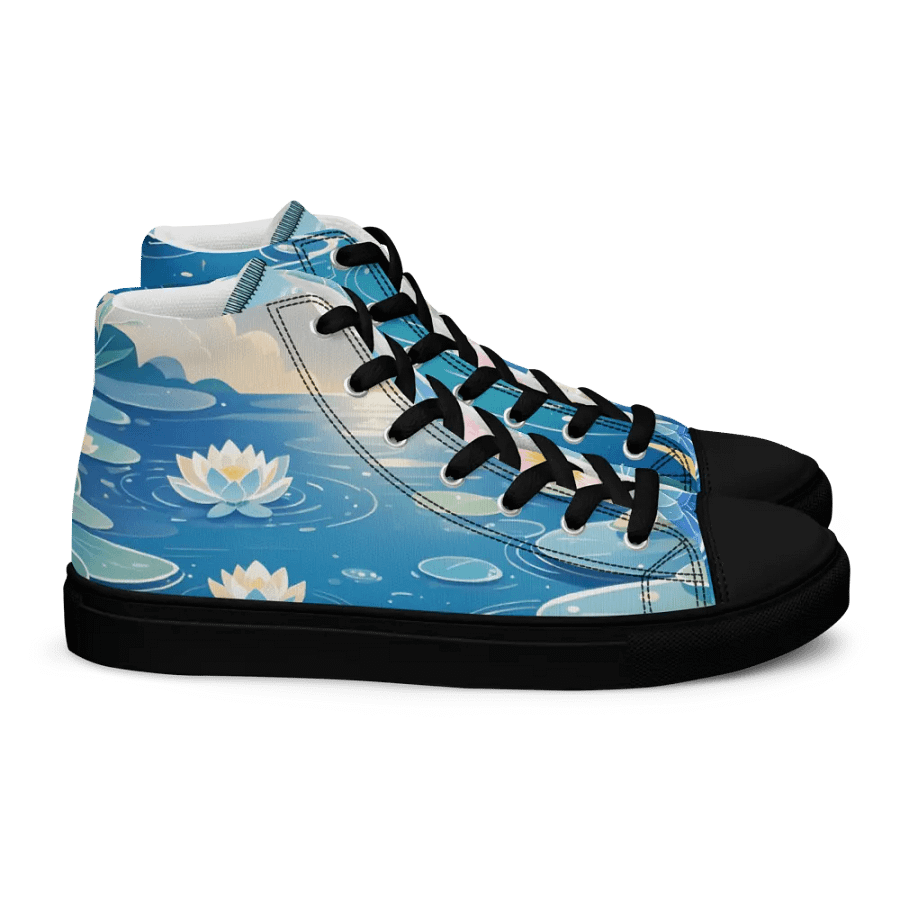 Moonlit Lotus High Tops product image (3)