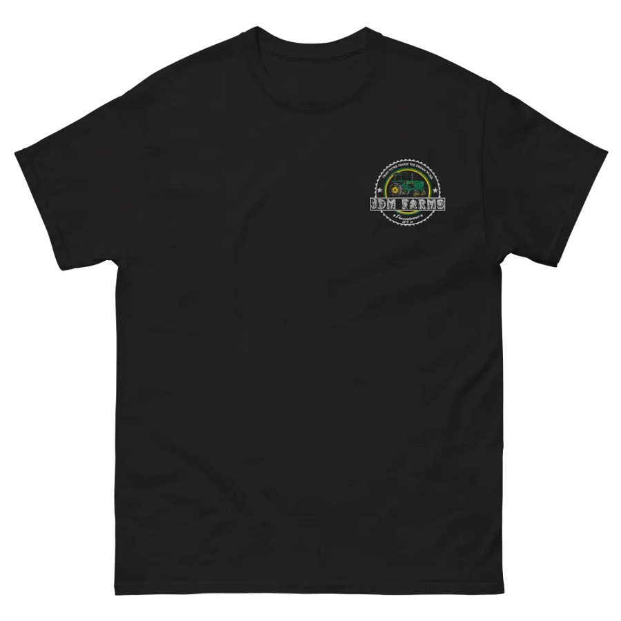 Green Tractor Circle Graphic Unisex T-Shirt product image (6)