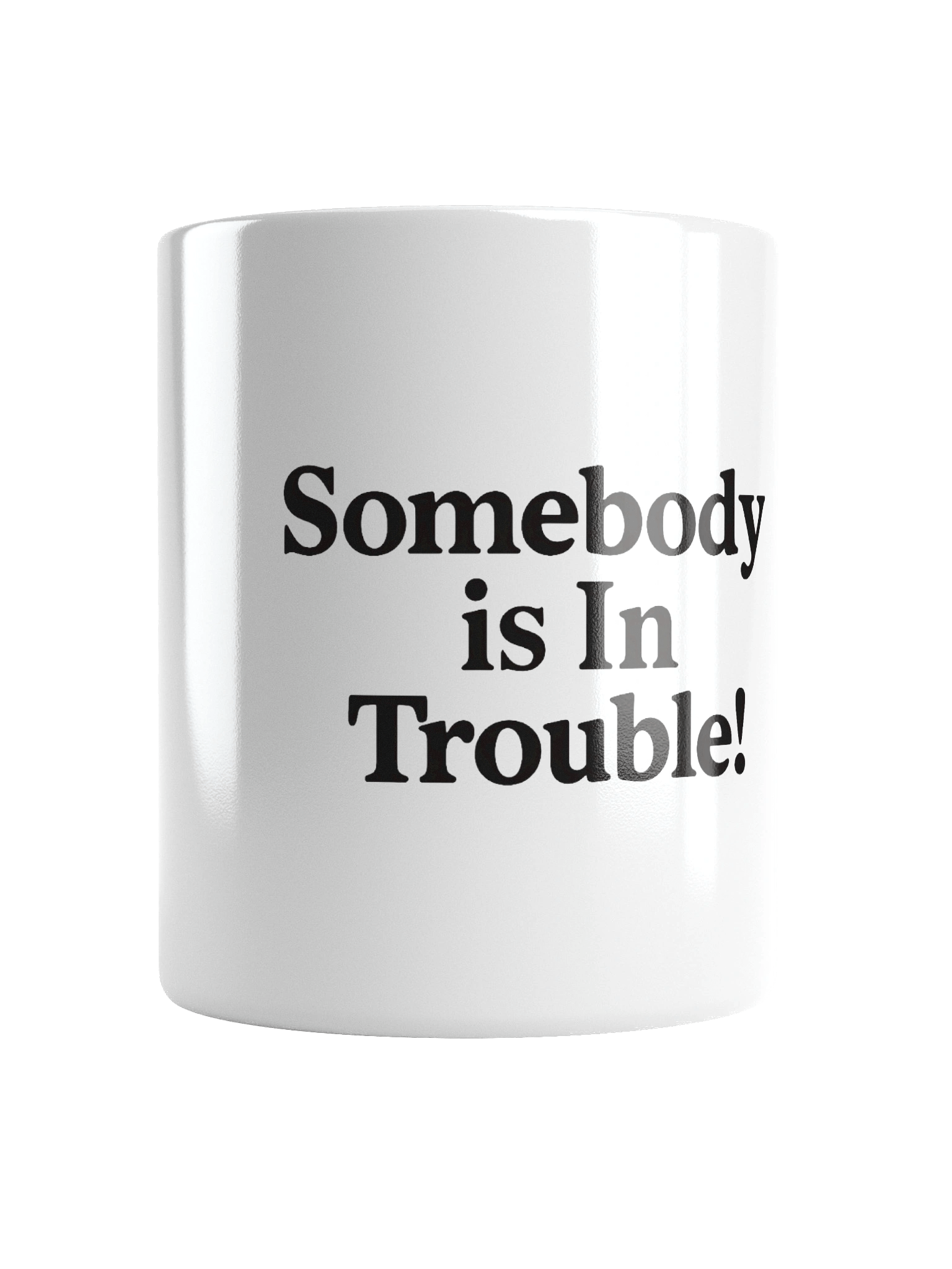 Bold Trouble White Mug product image (18)