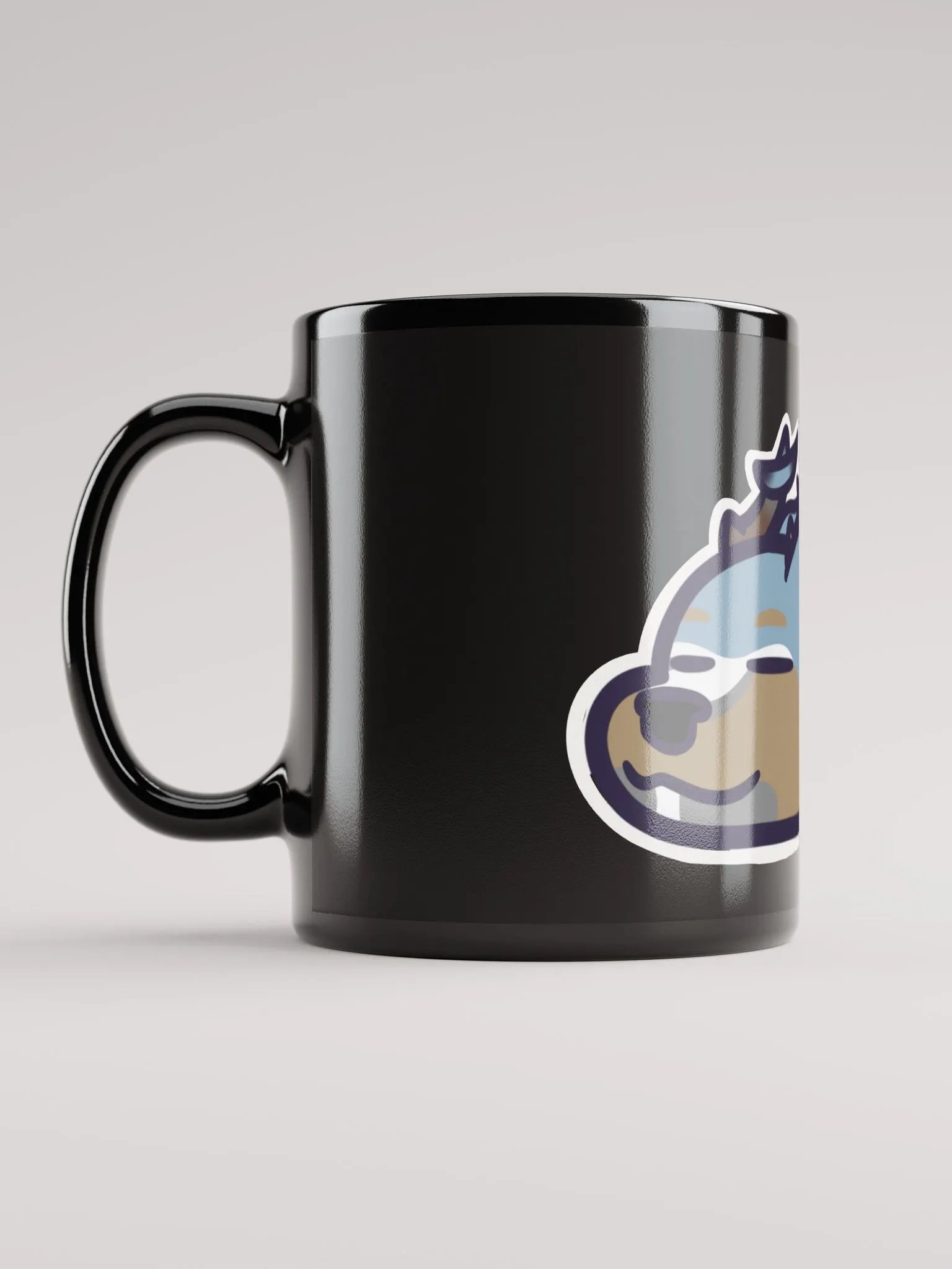 11oz Eepy Deer Emblem Mug - Black product image (6)