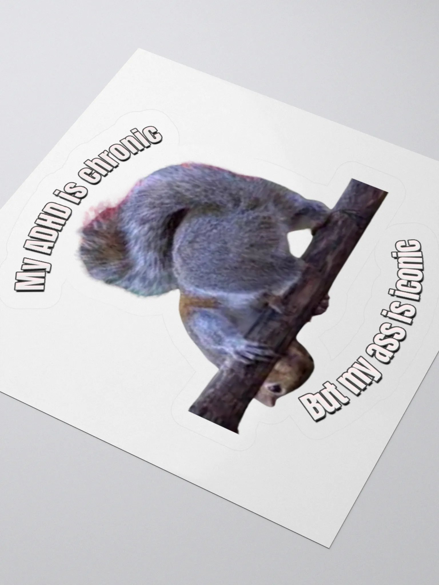 ADHD Waffles - Sticker product image (9)