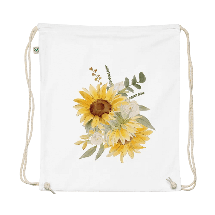 Sunflower Drawstring Bag product image (1)