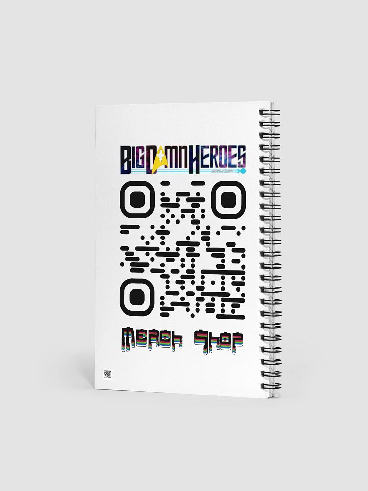 Utec_the_Hero Spiral Notebook product image (2)