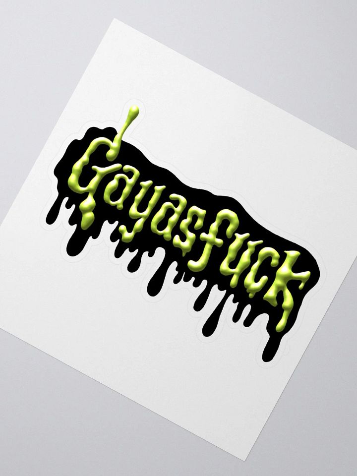 GAYASFUCK - Sticker product image (2)