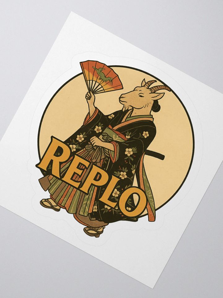 Replo Samurai Goat Sticker product image (6)