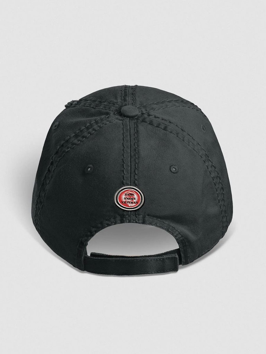 Angry Veteran Distressed Dad Hat product image (4)