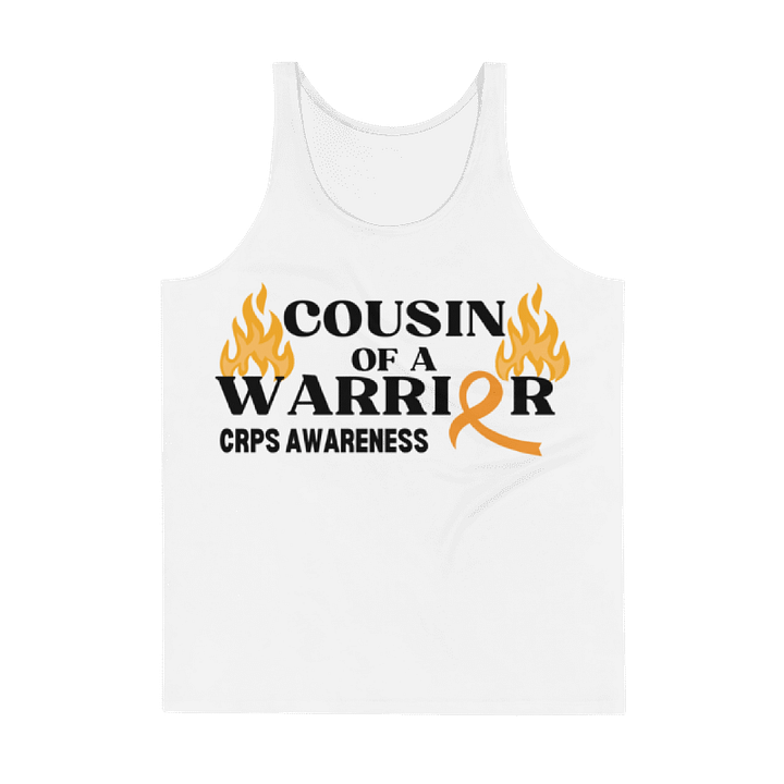 COUSIN of a Warrior CRPS Awareness Tank Top (Men's) product image (1)