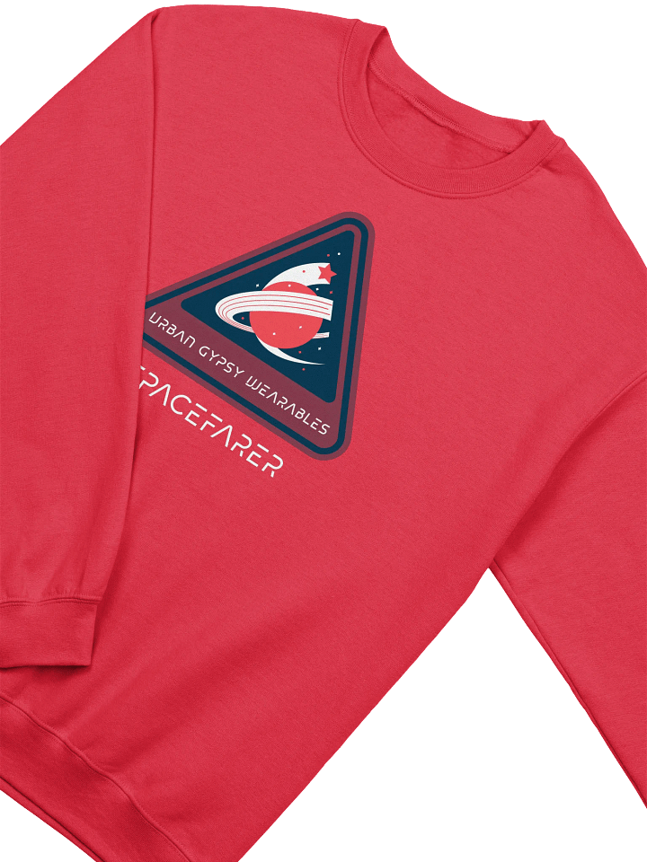 Spacefarer Galaxy Crewneck Sweatshirt product image (2)