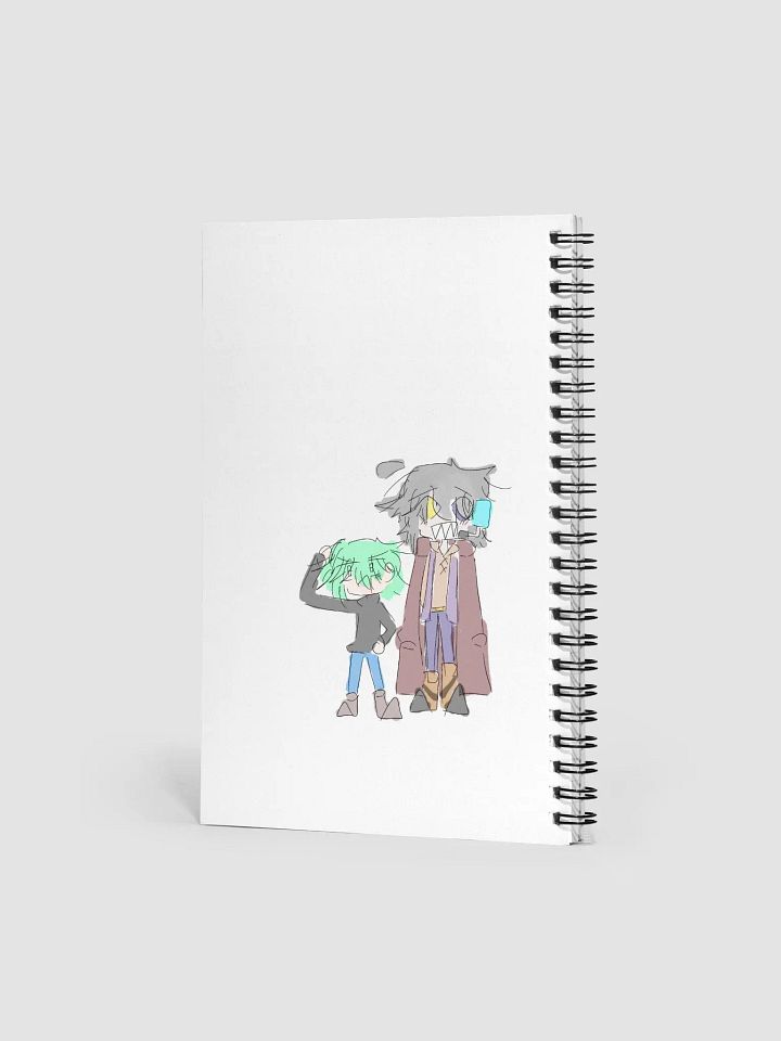 finding a new member for this blog RPG Shaak, Small shark, Sei, Ryoku notebook product image (2)