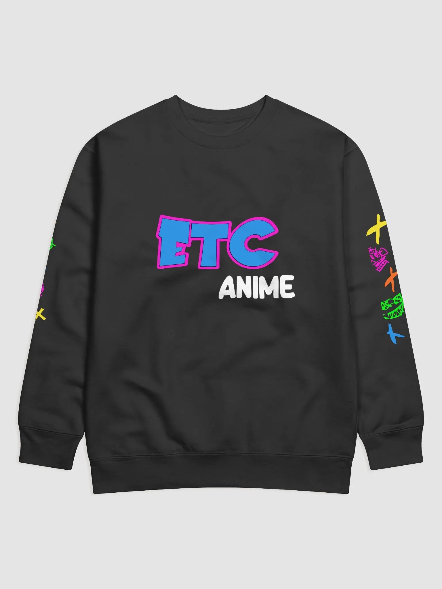 ETC Anime Bold Sweatshirt product image (1)