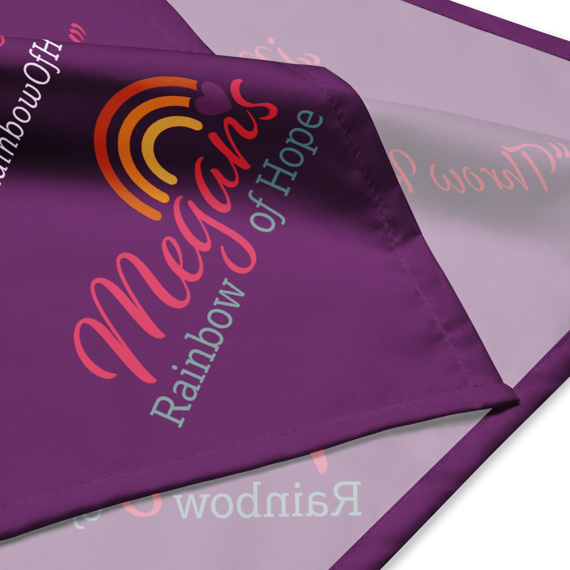 Purple Logo Bandanna product image (2)