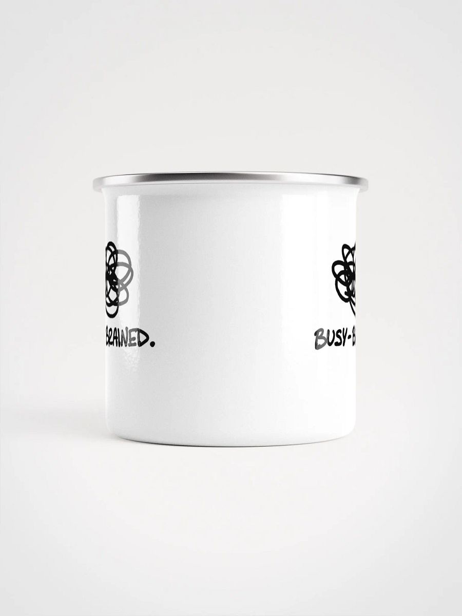 BUSY-BRAINED Enamel Mug product image (5)