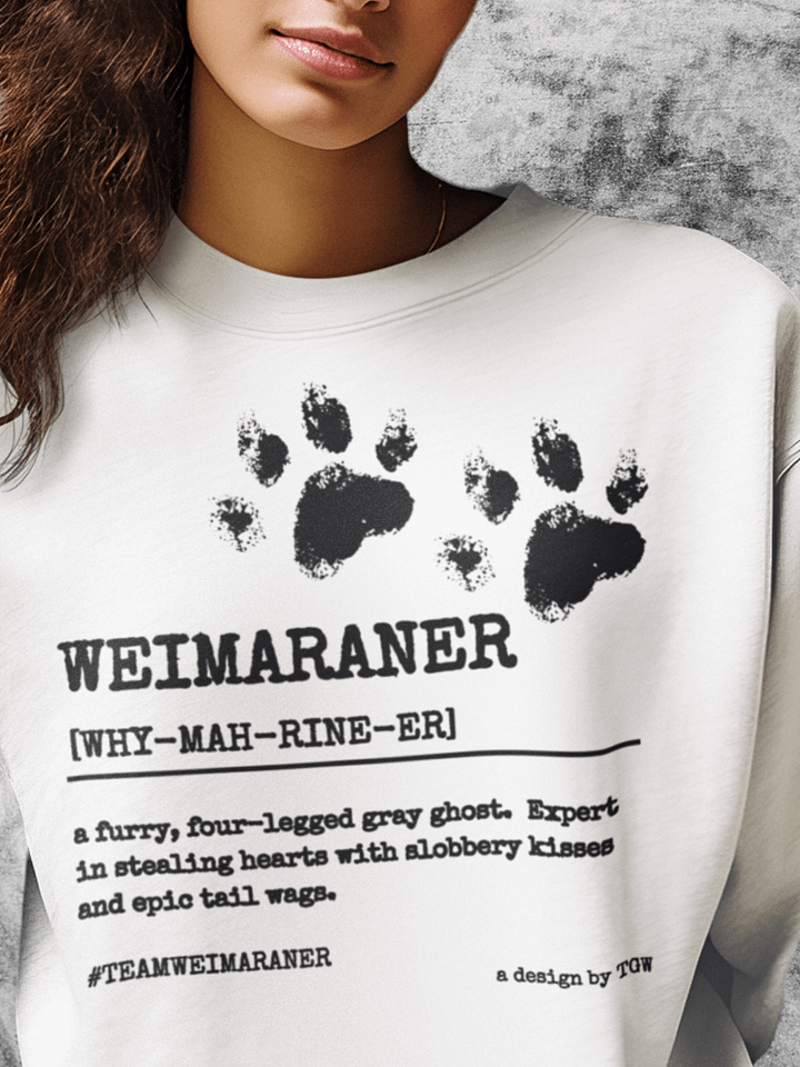 Definition of Weimaraner - Lane Seven Premium Crewneck Sweatshirt product image (7)