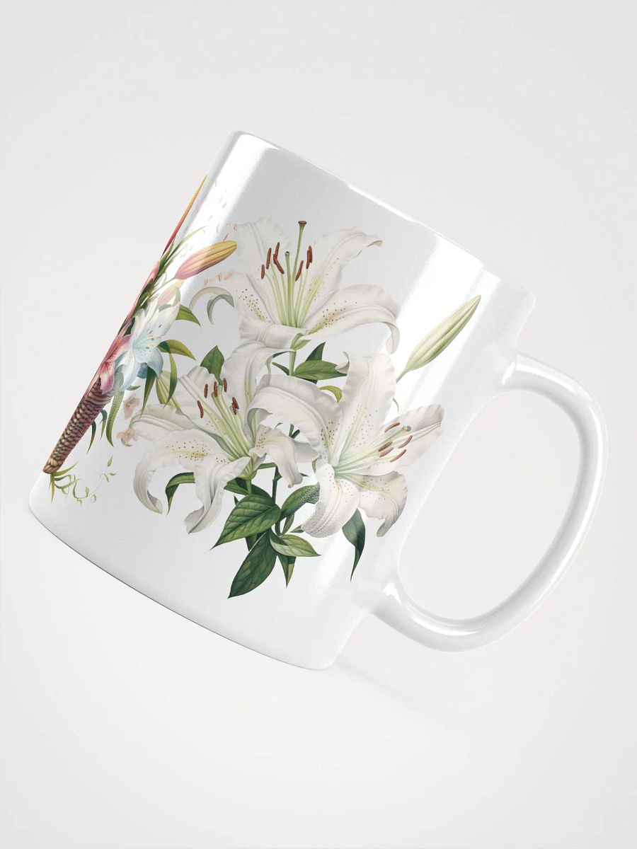 Lily Elegance Ceramic Mug product image (5)