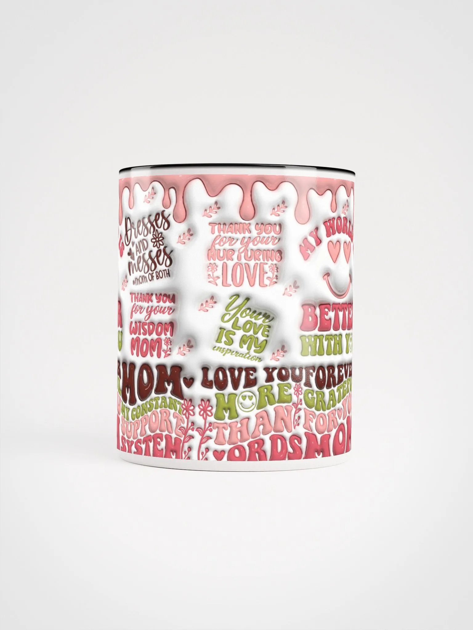 Forever grateful to you mom 3D mug, mother gift sublimation mug gift product image (5)