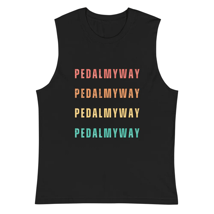 PEDALMYWAY Textured Tank product image (2)
