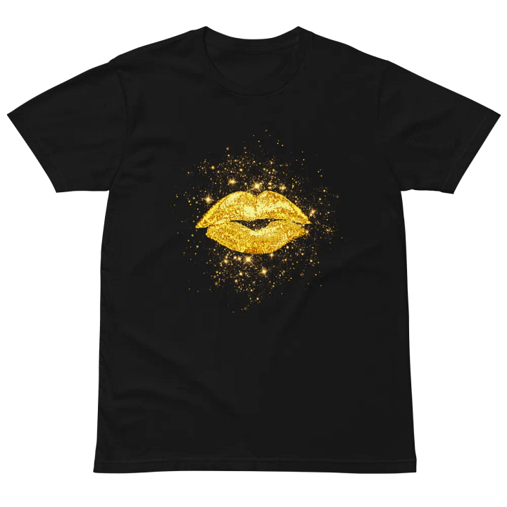 Golden Kiss Glitter Unisex T-Shirt product image (6)