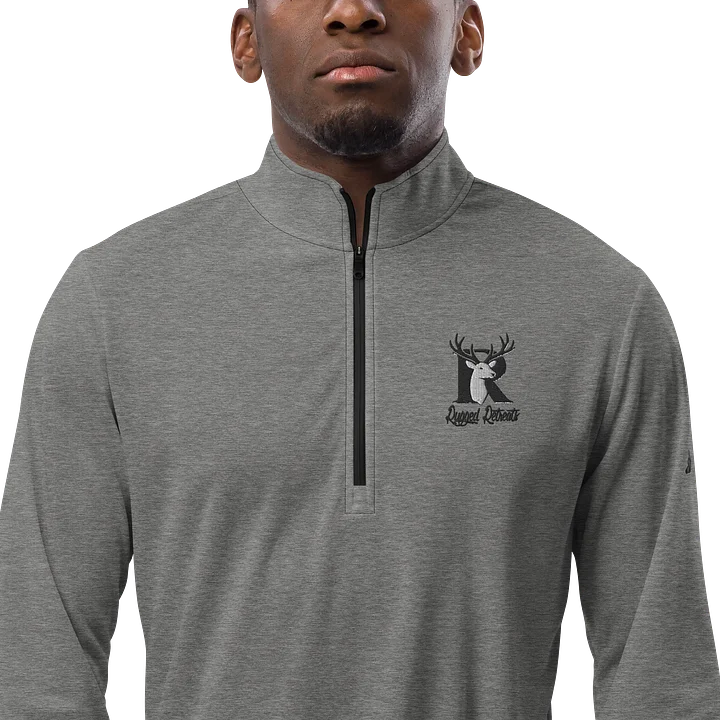 Rugged Retreats Adidas Quarter Zip Sweatshirt product image (1)