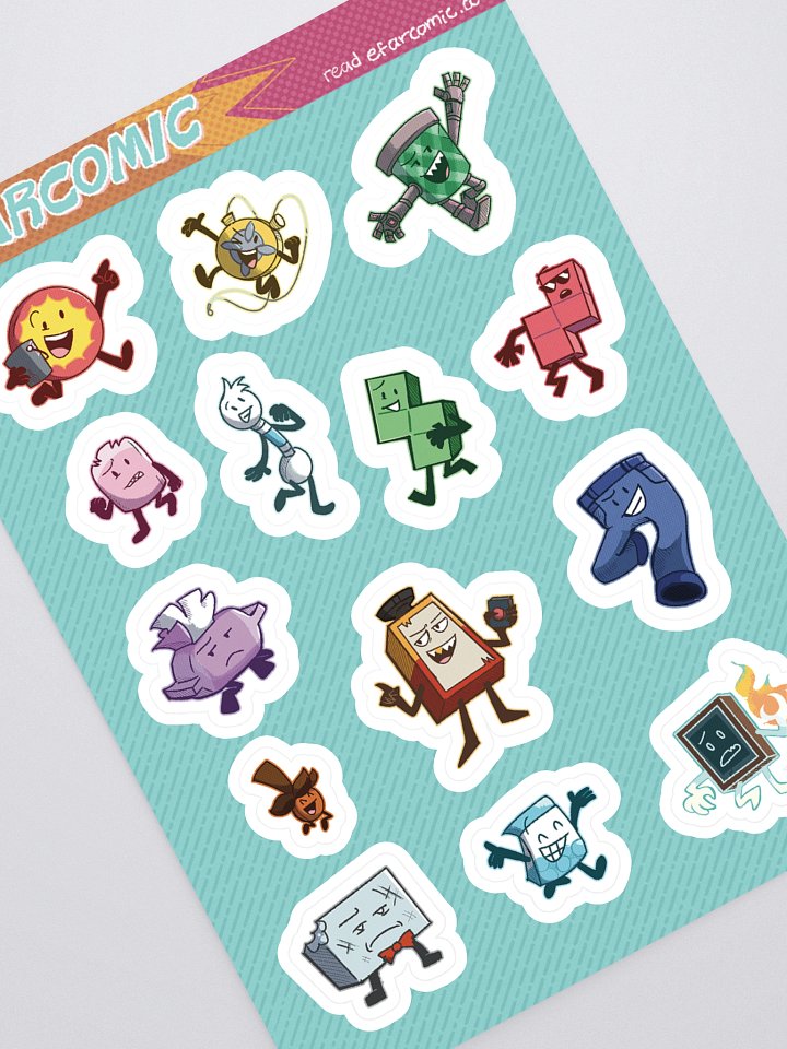 EFAR Cast Sticker Set product image (1)