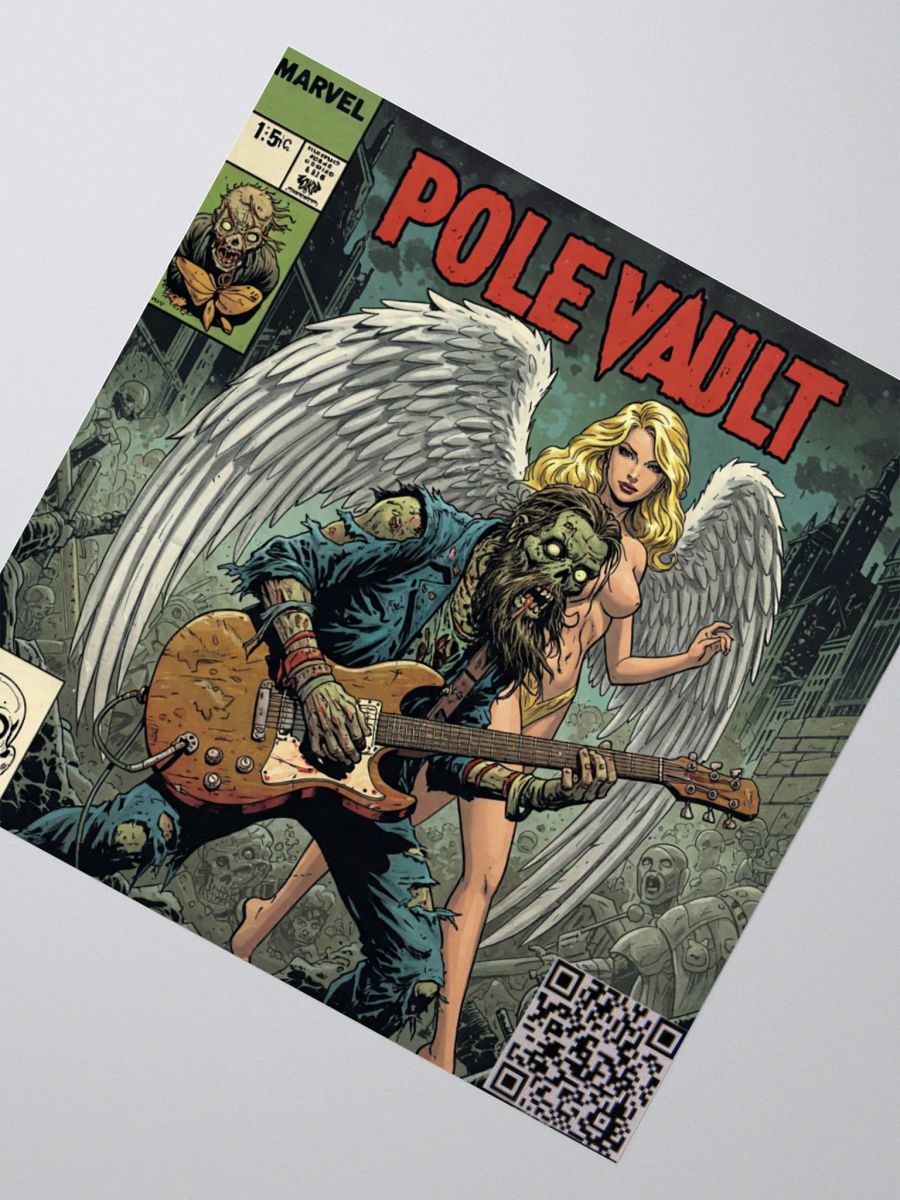 Pole Vault Comic Sticker product image (4)