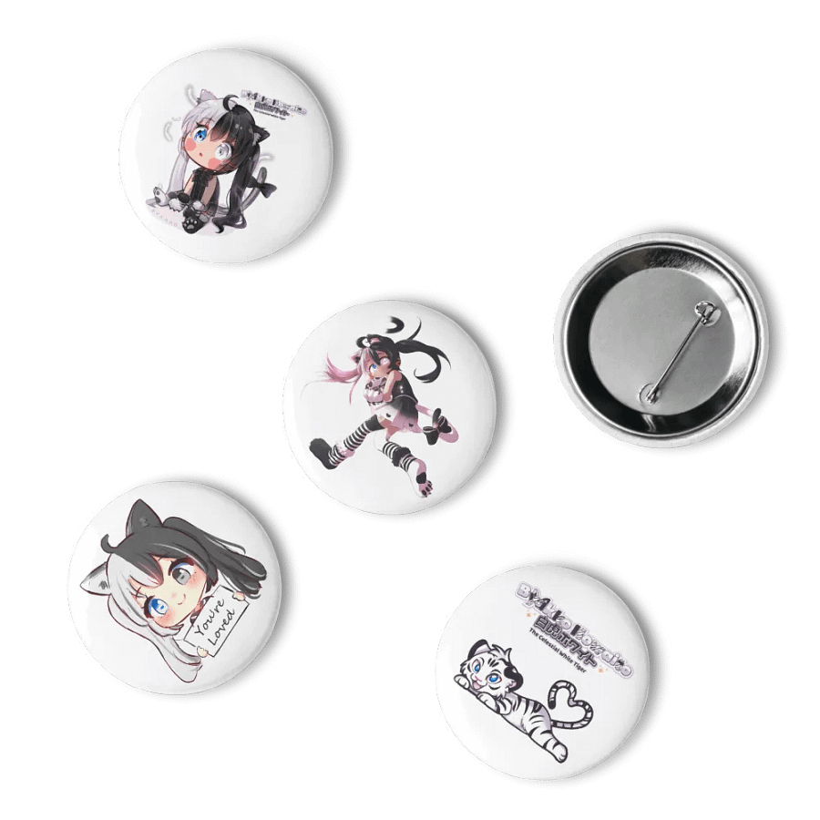 Pin Button - Limited Edition Collection #1 (White) product image (10)