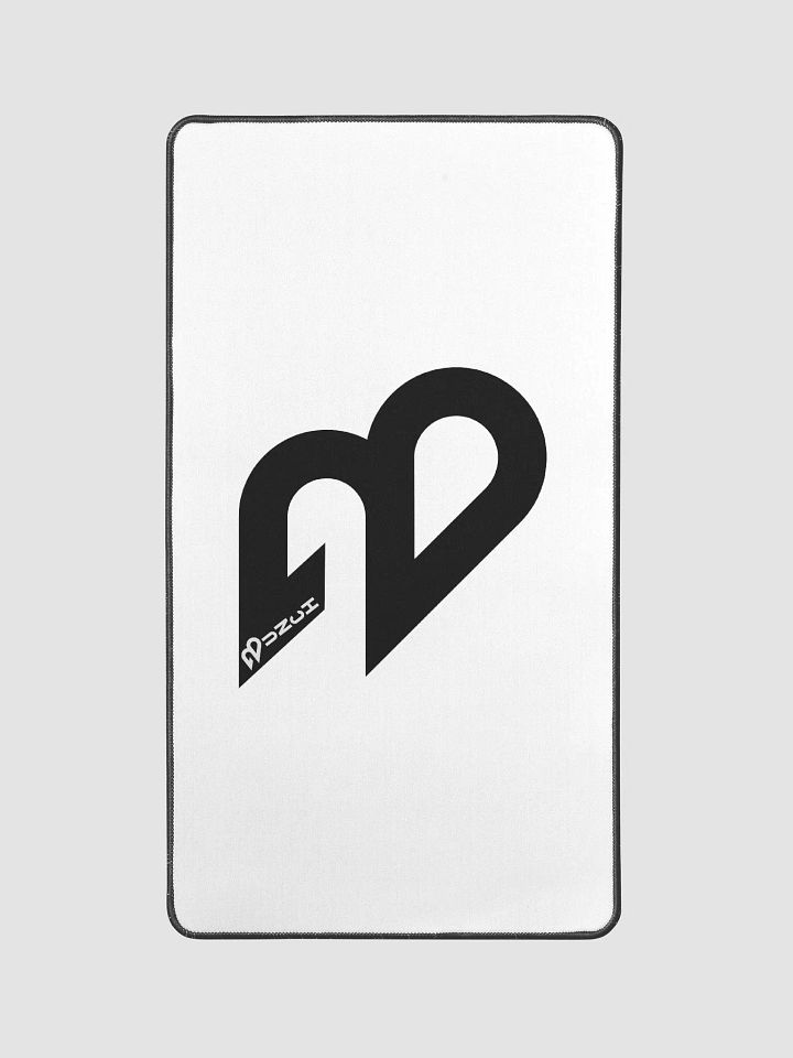 White Desk Mat 12