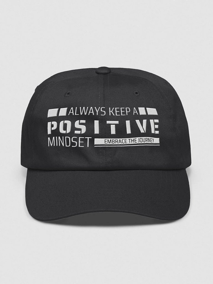 Positive Mindset Dad Hat product image (1)