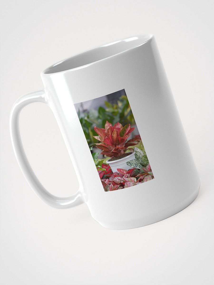 Vibrant Foliage White Glossy Mug product image (3)