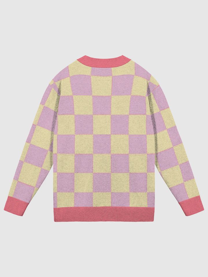 Pastel Checkered Cardigan product image (2)