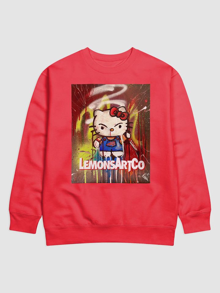 Goodbye Kitten Killer Doll Horror Sweatshirt product image (1)