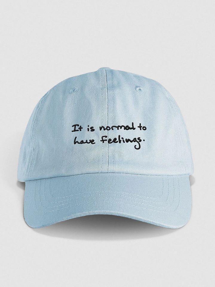 It is normal to have feelings. pastel vintage dad hat product image (4)