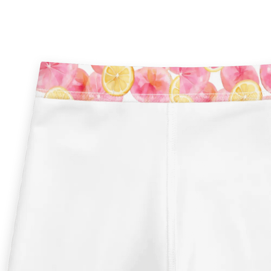 Spring 'Sweet Lemons' Leggings for Girls with small lemons product image (6)