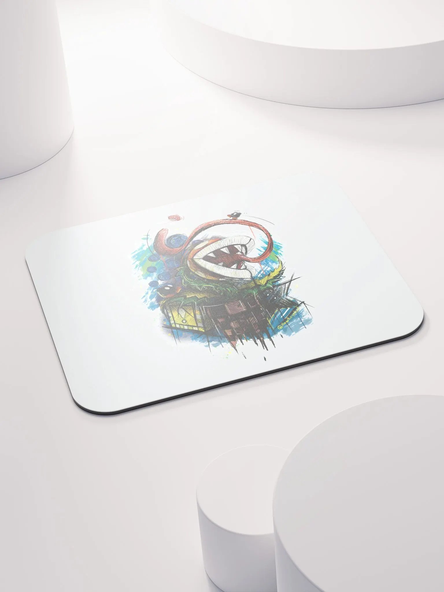 Piranha Plant by StephyJ Mouse Pad product image (4)
