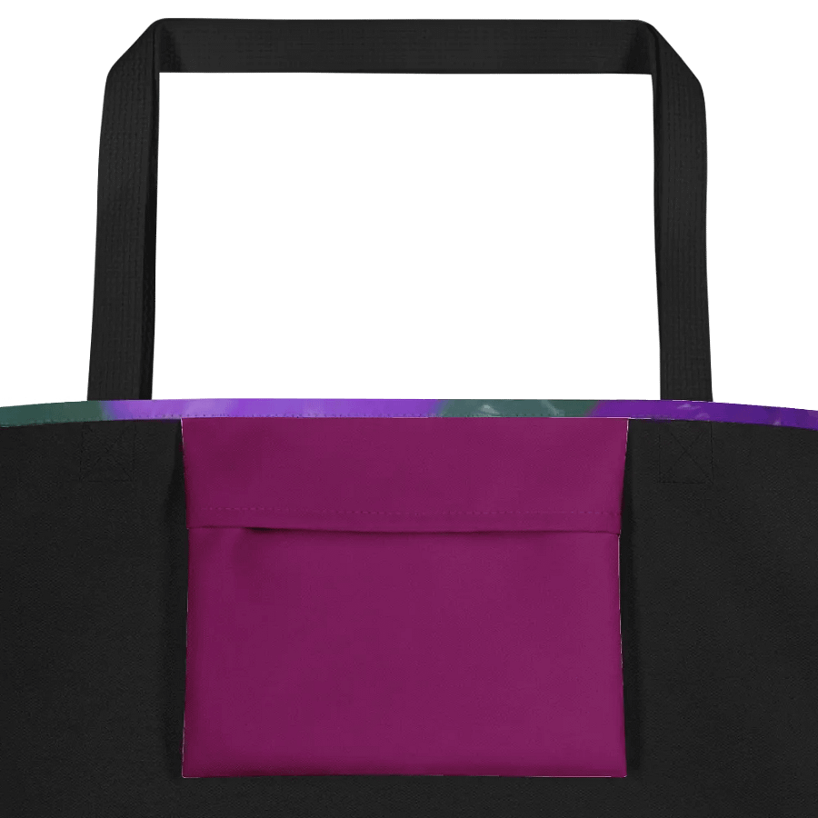 Vibrant Floral Symphony Tote Bag product image (4)