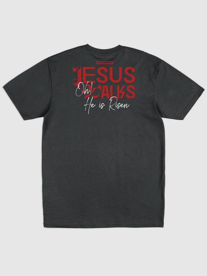 Eternal truth. "Jesus Walks" Pure Cotton T-shirt product image (2)