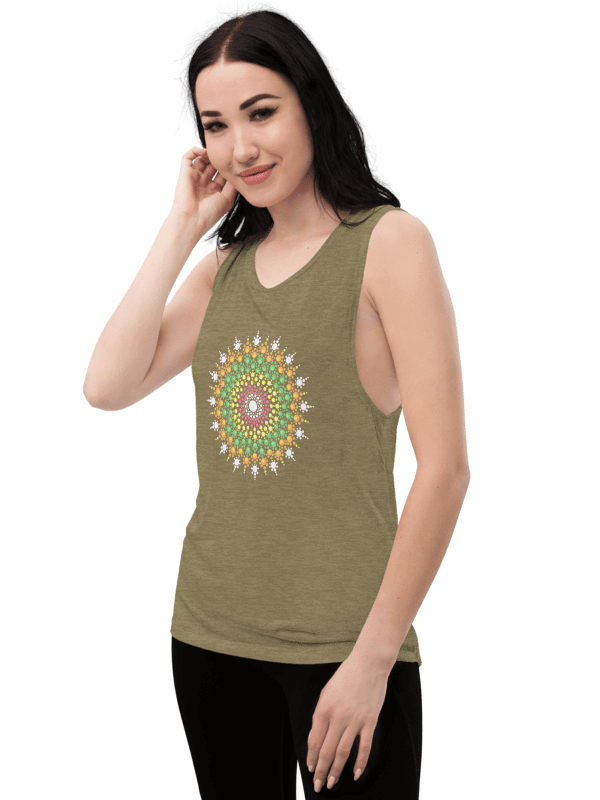 Pastel Dot Mandala Tank Tote product image (4)