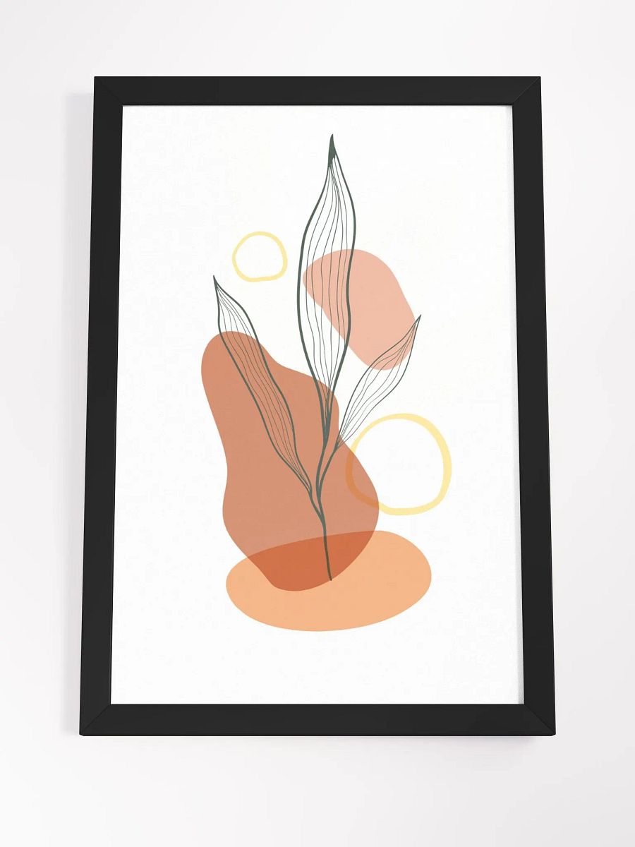 EarthTone Abstract Oasis Framed Poster product image (21)