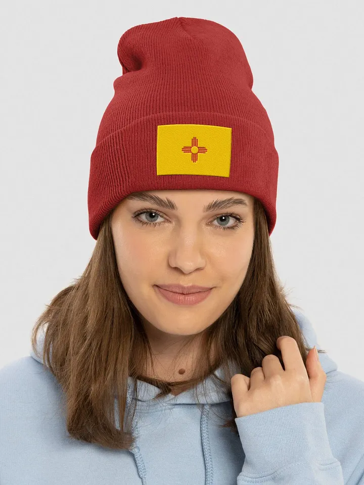 "New Mexico" Embroidered Beanie product image (1)