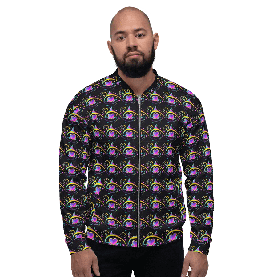 Valentines Heart All Over Print Jacket product image (6)