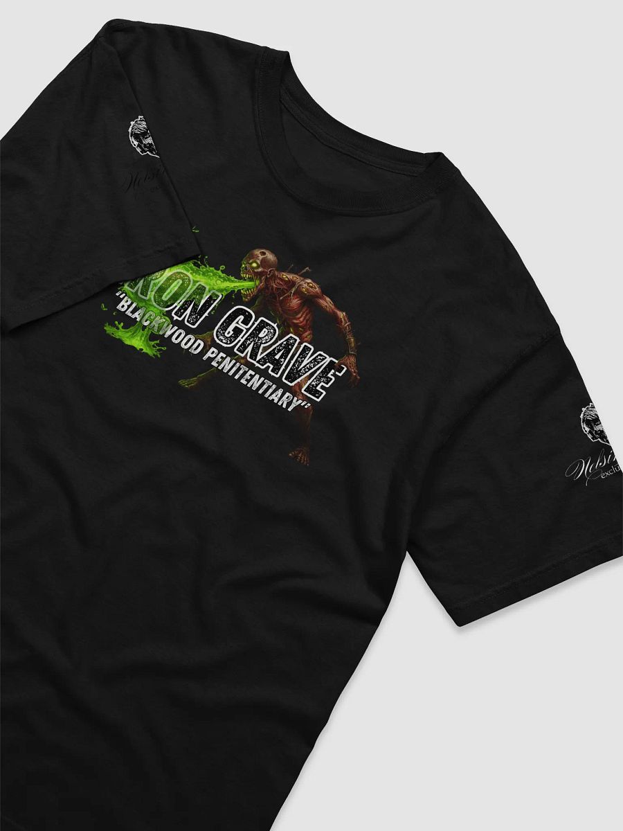 The Iron Grave - Blackwood Penitentiary - The Spitter - Black Logo T-Shirt product image (29)