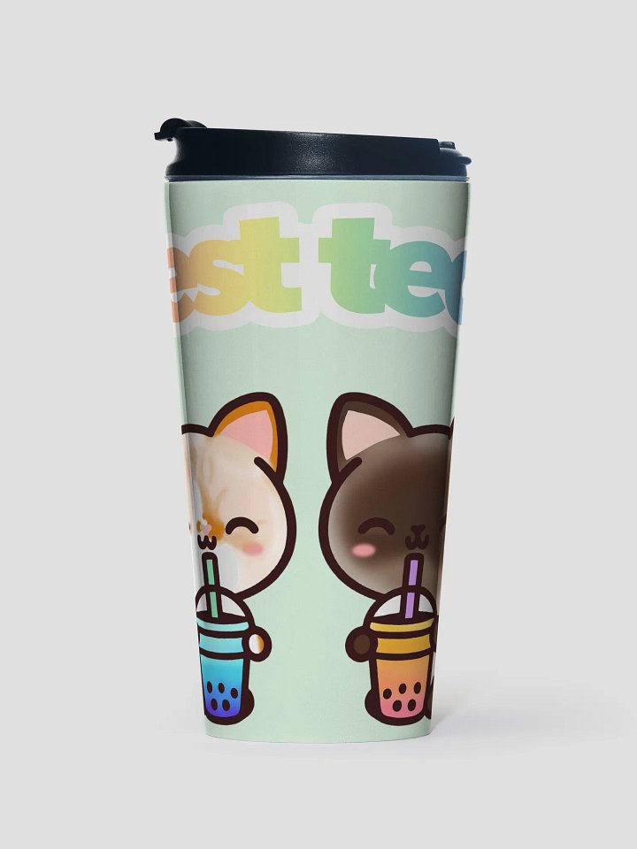 Mint Green Best Teas Stainless Steel Travel Mug product image (1)