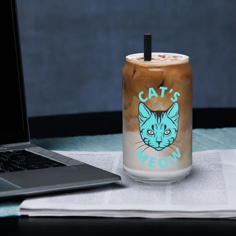 The Cat's Meow Can Glass product image (3)