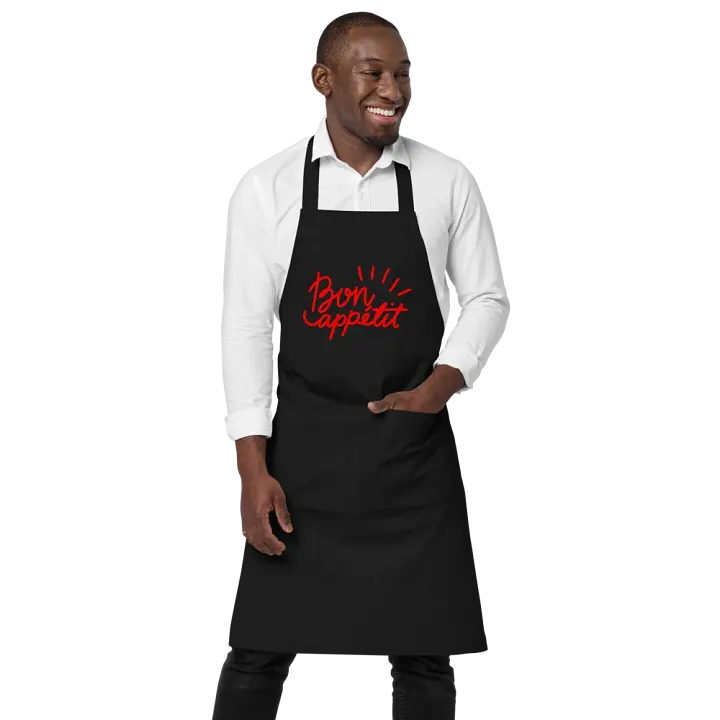 "Bon appétit" Organic Cotton Apron product image (1)
