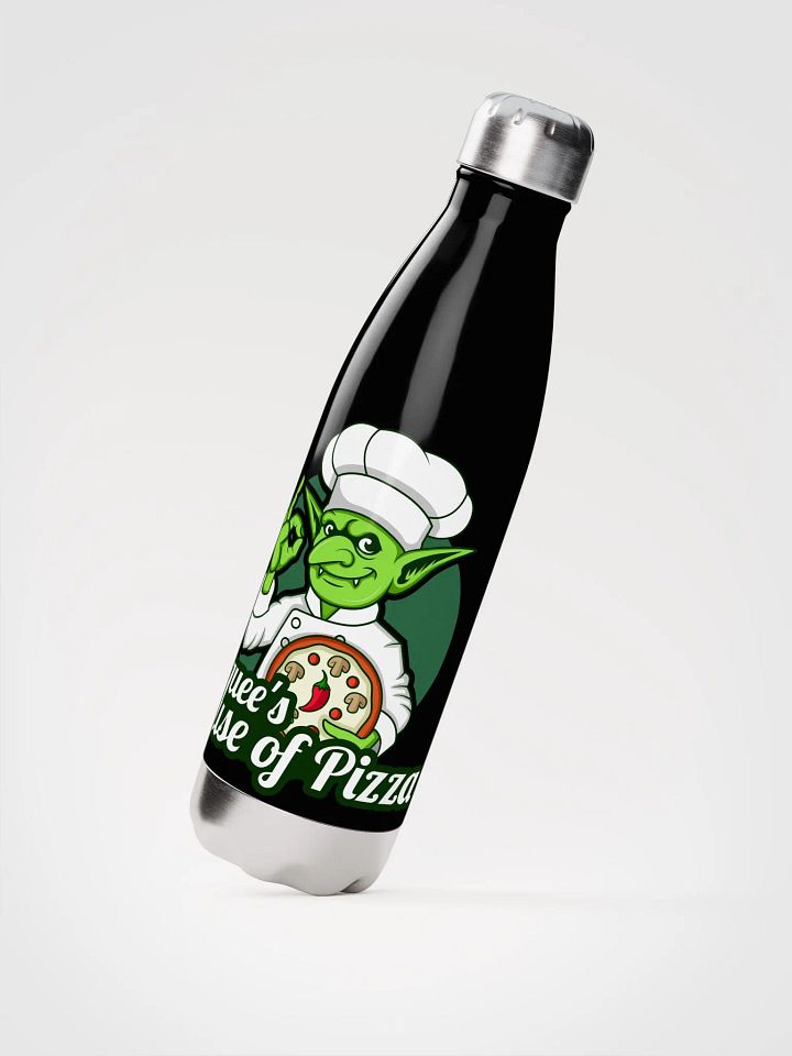 Squee’s House of Pizza Stainless Steel Water Bottle product image (2)