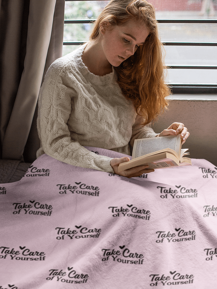 Take Care Of Yourself Blanket product image (1)