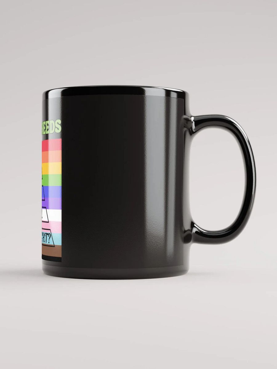 AroAce Needs - Black Mug product image (2)