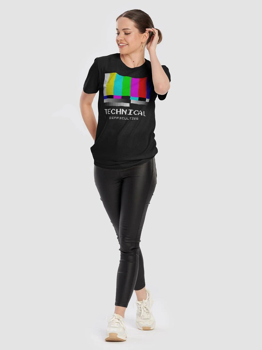 Technical Difficulties Logo'd Soft T-Shirt product image (79)